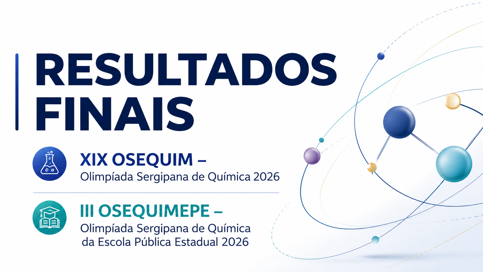 Resultado Final da XIX OSEQUIM e III OSEQUIMEPE 2026